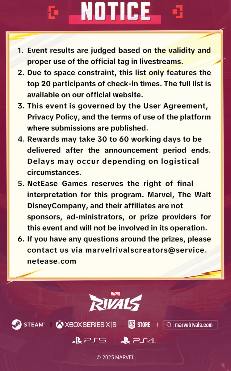 Marvel Rivals tweet media
