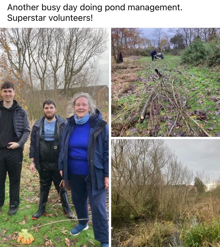 BlackpoolCT's tweet photo. #NorthBlackpoolPondTrail @GroundworkCLM @BpoolCouncil https://t.co/1VLlkn0uAI