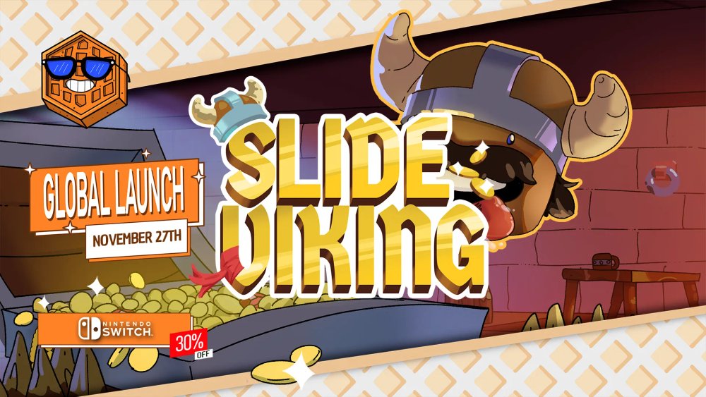 ⚔️ NEW LAUNCH + GIVEAWAY!
Slide Viking arrives on November 27 — a strategic puzzle adventure where every move shapes your path!
Available on Nintendo Switch with 30% OFF! 🎮

How to enter the GIVEAWAY:
⚔️ Like + RT
🛡️ Follow <a href="/AfilGames/">Afil Games</a>
❄️ Tag a friend
Every 25 RTs = +1 winner 🎉