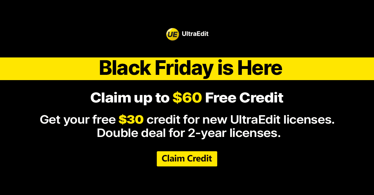 UltraEdit tweet media