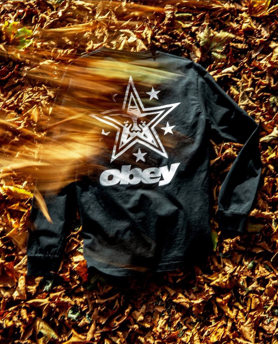 RealestOnlyreal's tweet photo. OBEY drops new holiday graphics, bold prints, heavy tees, fall-ready classics.

@obeyclothing #therealest https://t.co/RtqXzAZIQu