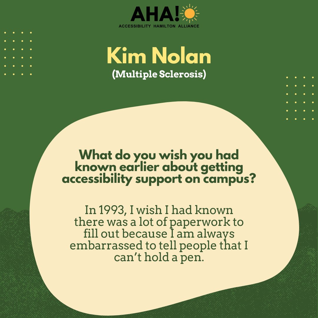 Accessibility Hamilton Alliance tweet media