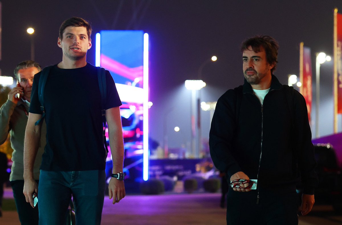 Max 🤝 Fernando

#F1 || #QatarGP 🇶🇦