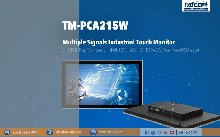 KaiaZhang02's tweet image. 🚀 Boost Your Operations with the TM-PCA215W: A 21.5&quot; Industrial Powerhouse!

Stop compromising on performance. Elevate your systems with a display that combines modern touch technology with industrial toughness.

📩 Contact us: sales@taicenn.

#IndustrialMonitor #HMIDisplay