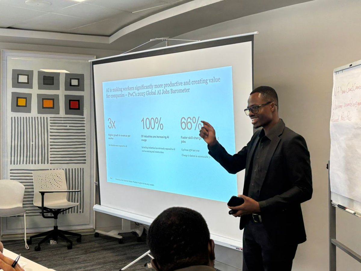 PwCGhana's tweet image. ✅ First AI training: DONE!
💡 Participants learned how to leverage AI tools and prompt engineering for smarter, faster business solutions. Next up: Cohort 2 on 11 Dec.
📌 Ready to join? Stay tuned for registration details!

#AI #PromptEngineering  #PwCGhanaBusinessSchool