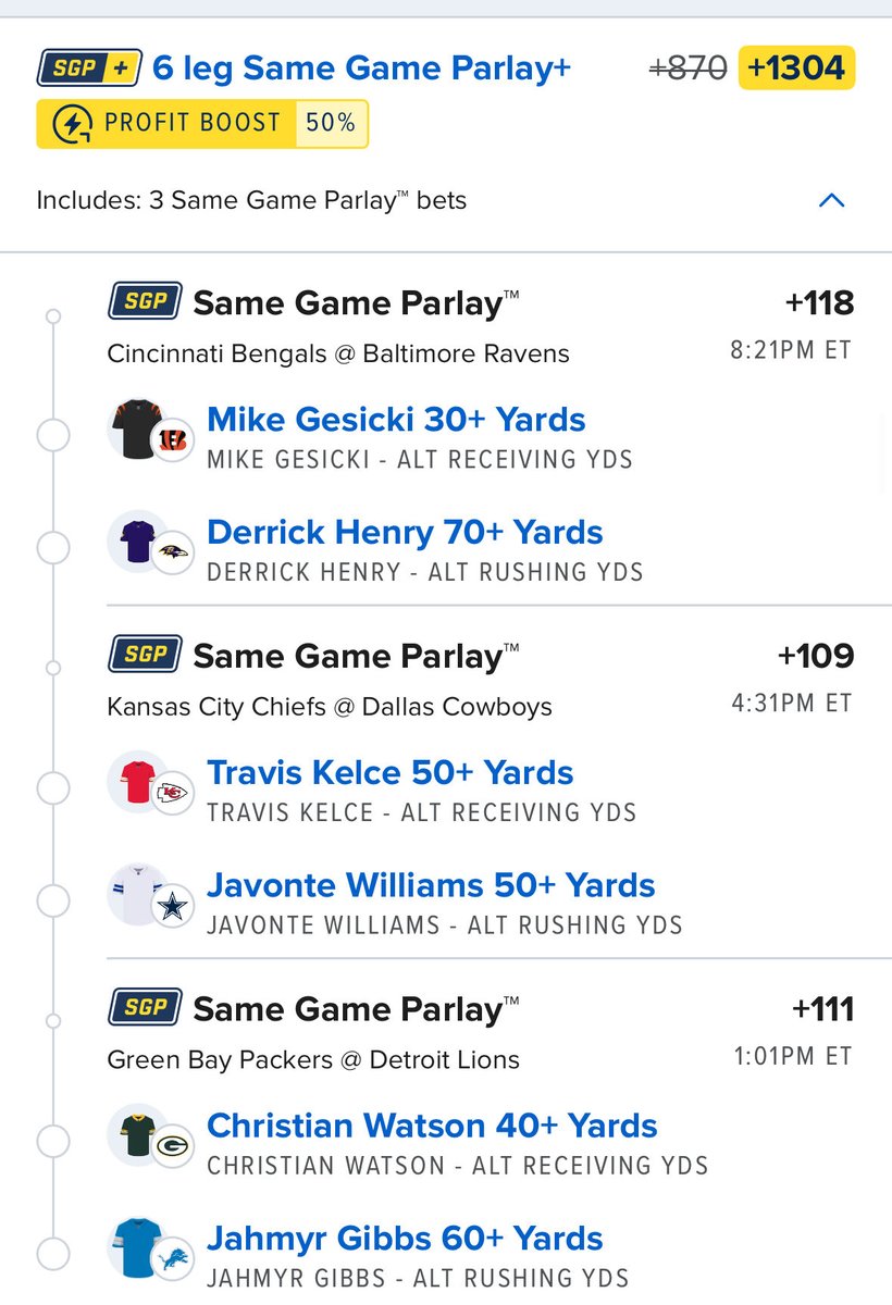 Happy Thanksgiving 🦃. Lots of great games on the slate today! #GoPackGo #ChiefsKingdom #SGP #BettingX #Draftkings #GamblingTwitter #TNF #fanduel #Thanksgiving
