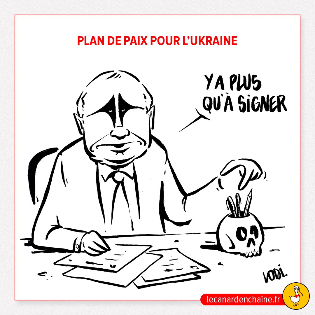canardenchaine's tweet image. ✏️ Vu par Lodi
#poutine