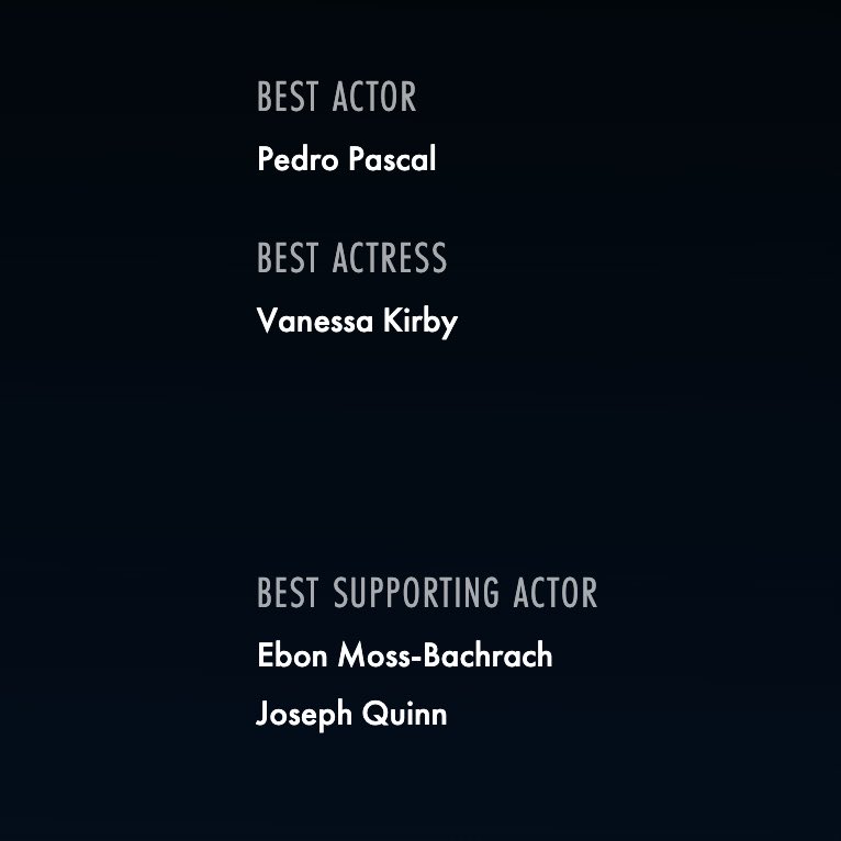 pascalarchive's tweet image. Pedro Pascal was submitted by Disney for Best Actor in ‘THE FANTASTIC FOUR: FIRST STEPS’ 💙☺️