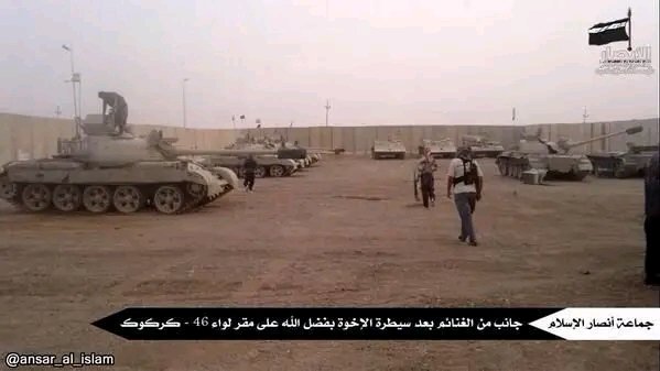 من الذاكرة 2014 ,سيطرة ابطال انصار الإسلام على مداخل كركوك