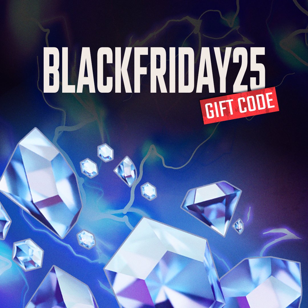 RockKommander's tweet image. Black Friday Gift Code in Rock Kommander 🎁

Use code BLACKFRIDAY25 (ALL CAPS) to get:
💎1000 Diamonds
⚡250 Energy

How to claim:
1️⃣ Tap your profile picture in-game
2️⃣ Open the Account Tab
3️⃣ Redeem the code there

Valid until Nov 30, 2025 (UTC)
#blackfriday #freecode #gamegift