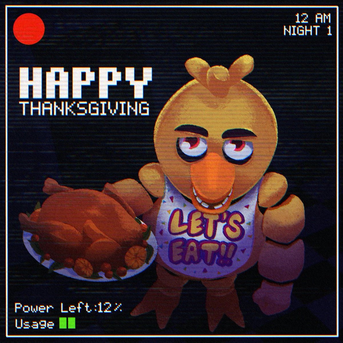 JonnyBlox's tweet image. Happy Thanksgiving from our Fazbear family to yours! 🐻❤️

What are you most thankful for this holiday season?

#fnaf #fivenightsatfreddys