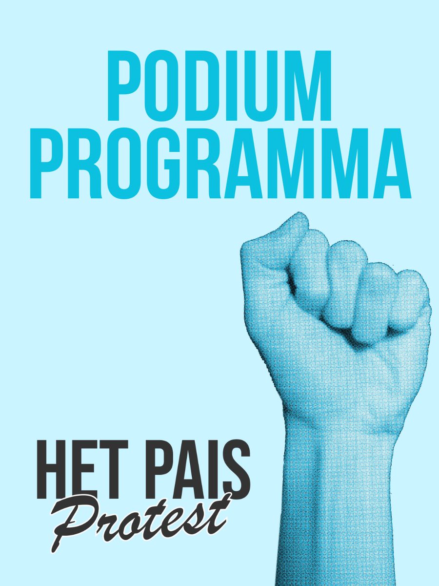 NietHersteld's tweet image. Het PAIS Protest Podiumprogramma 🎤💙

Zondag staan wij samen, fysiek of online, op het Malieveld! Vanaf 14:30 hebben we een prachtig podiumprogramma! 

Wie er spreken lees je nu op onze website: hetpaisprotest.nl/programma

#NietHersteld #PAISProtest