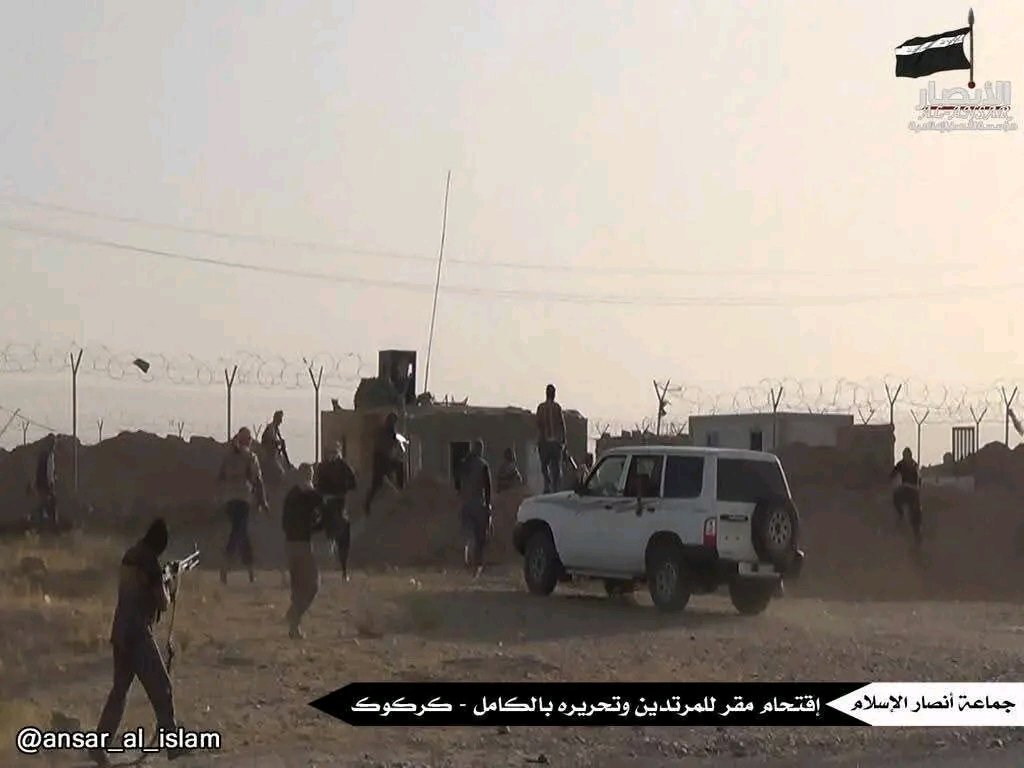 من الذاكرة 2014 ,سيطرة ابطال انصار الإسلام على مداخل كركوك