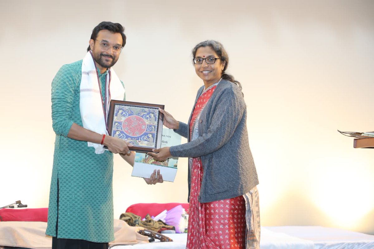cdriacademy's tweet image. Melodic moments at the 33rd NCP! 🎶
A wonderful performance by Abhishek Borkar and Yashwant Vaishnav at @CSIR_CDRI .
#NCP2025