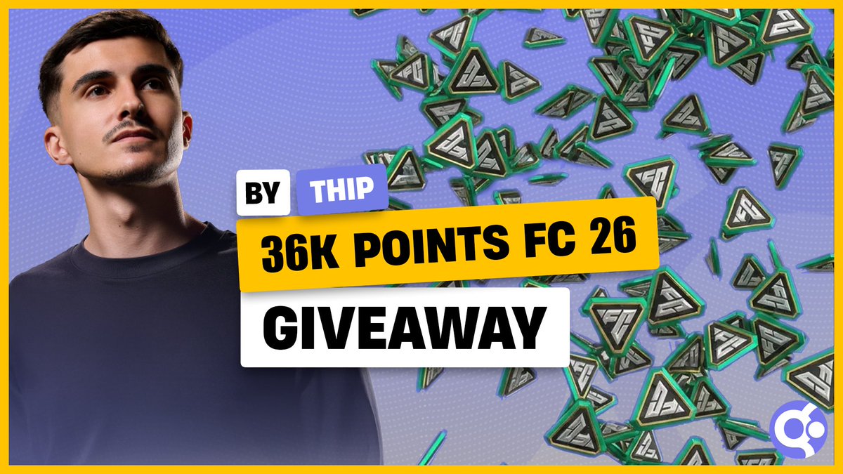 ThipOff's tweet image. 🎁 CONCOURS 🎁

On vous offre 36 000 Points FC avec 
@givn_io ! 😍
 
• Valider les quêtes sur le site :link.givn.io/thip
• S’abonner à @ThipOff et @givn_io
 • RT + like ce tweet

De quoi se régaler pour le Black Friday 🔥