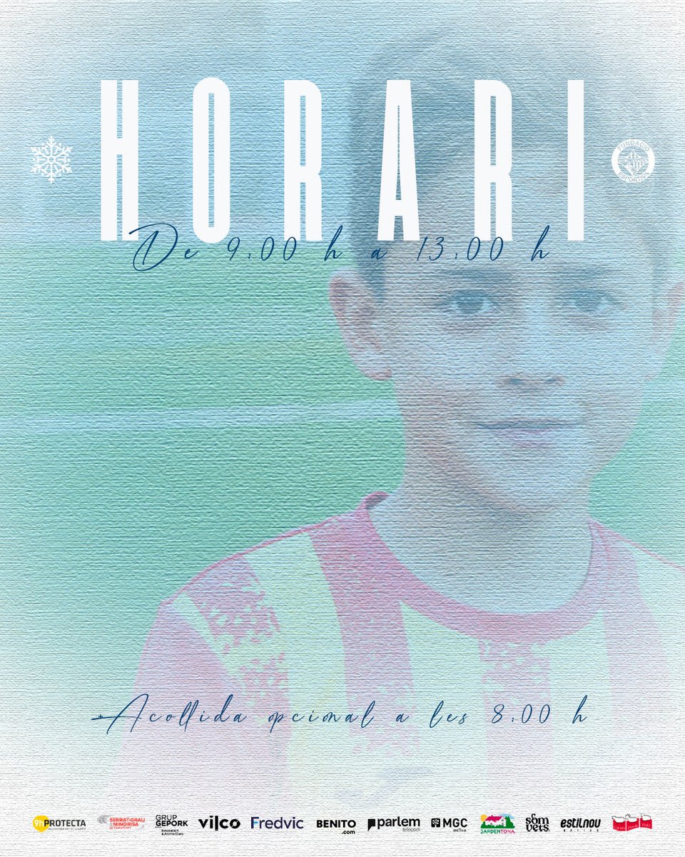 ❄️ 𝐂𝐚𝐦𝐩𝐮𝐬𝘛𝑂𝘕𝐴

𝑷𝒆𝒓 𝒖𝒏 𝑵𝒂𝒅𝒂𝒍 𝒑𝒍𝒆 𝒅𝒆 𝒇𝒖𝒕𝒃𝒐𝒍 🎄

Enllaç per inscriure’s:

🔗 forms.gle/NYkk6aQGJEcB3F…

ℹ️ Més informació a les oficines del club.
☎️ Telèfon Fundació: 639 682 751

#SomHiTona 🟡🔴