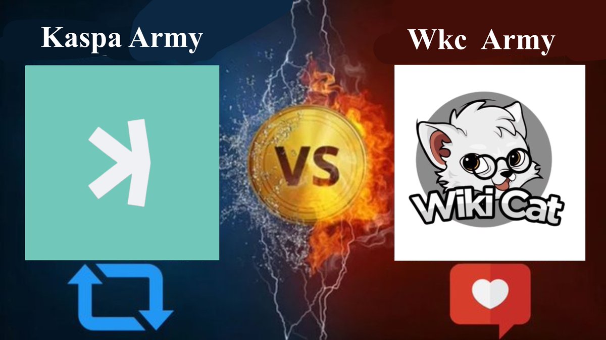 CryptoBio_'s tweet image. Which #memecoin  Army has strong community? 

$KAS  or $WKC   🤔