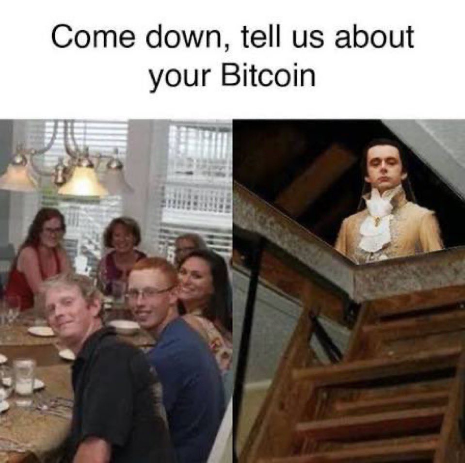 Happy Thanksgiving Bitcoin Fam! Stay in the attic my friends.