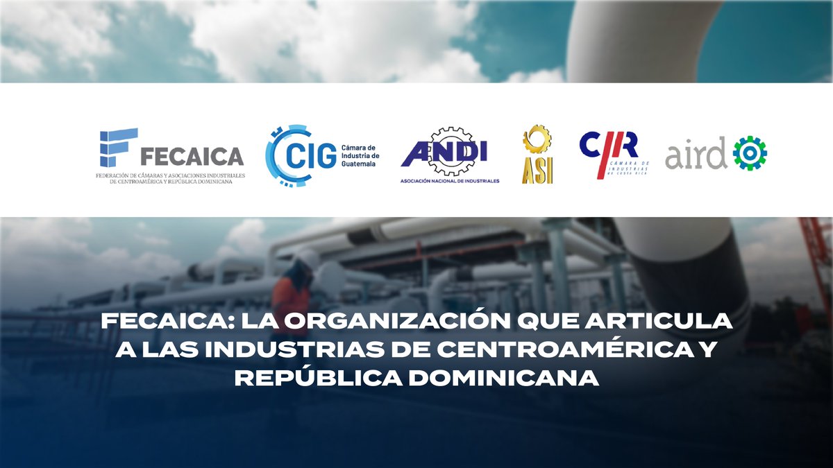 FECAICA continúa trabajando por el desarrollo competitivo y sostenible de la industria en Centroamérica y República Dominicana. Desde 1961 articula y representa a las principales entidades industriales de la región.

Ahora presenta su nuevo sitio web: fecaica.com, un