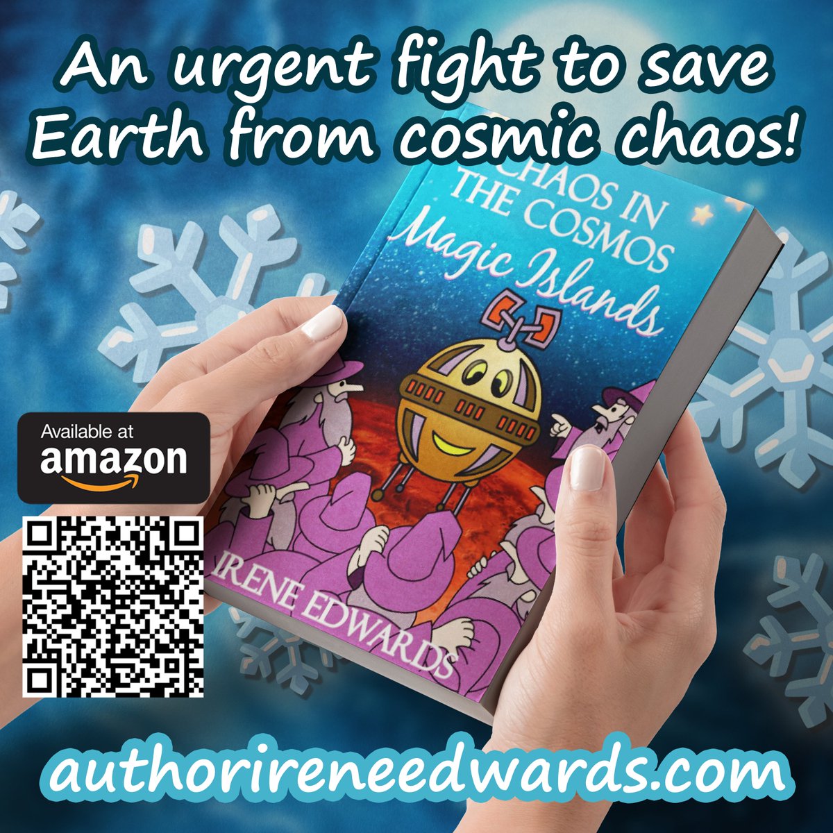 IreneEd77865554's tweet image. 🪐 This winter dive into Chaos In The Cosmos: A Magic Islands Story! Where wizards, monsters, and cosmic chaos collide! ✨ 🌟

👉Check it out now!
amazon.co.uk/gp/product/B0C…

#kidsbooks #readingforkids #adventure #indieauthors #winterreads