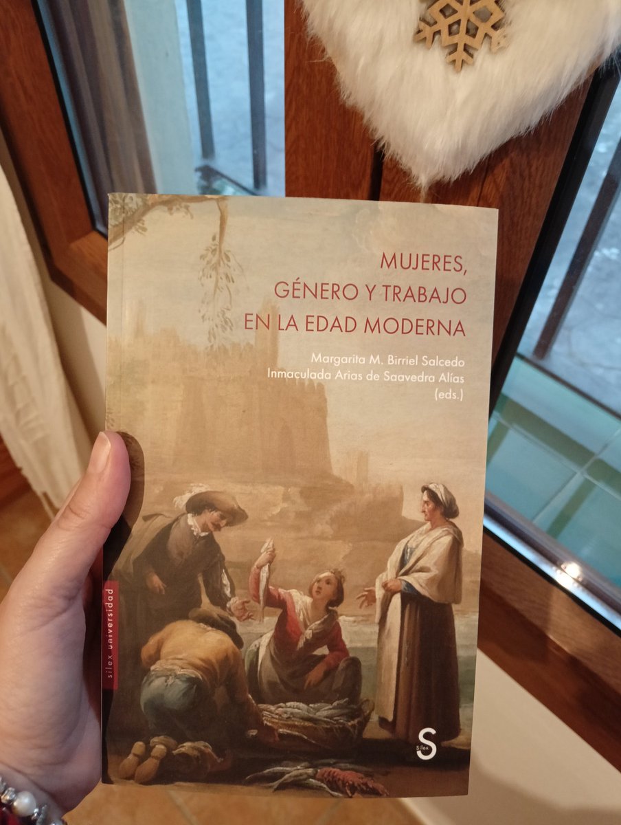 Mirad lo que me acaba de llegar. 

Mujeres, Género y Trabajo en la Edad Moderna. Editoras: Margarita M. Birriel e Inmaculada Arias de Saavedra. 

Gracias, <a href="/TramaUGR/">TRAMA</a> 😍