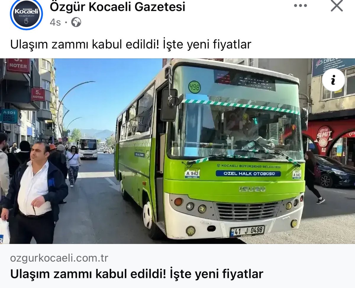 Yeter Artık !Ulaşıma zam yapacağınıza durağa gelmeyen otobüslere çözüm bulun !
Her yere yazdığım halde 212 /205 hattı düzelmiyor ! 
1)otobüsler zamanında durağa gelmiyor 
2) otobüs saatlerini eskisi gibi  16:00 sonra 10 dakikaya düşürün

<a href="/kocaeliulasim/">KBB Ulaşım Dairesi Başkanlığı</a> <a href="/kocaelibld/">Kocaeli Büyükşehir</a> <a href="/tahirbuyukakin/">Tahir Büyükakın</a>