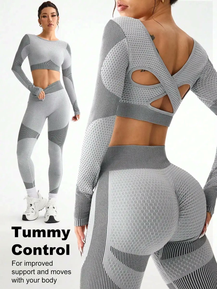 QuincyLohar's tweet image. Tummy Control - 2pcs Hot-selling New Sports Tight Running Breathable Seamless Yoga Suit Women&apos;s Outdoor Fitness Suit Women&apos;s shorturl.at/VEgrZ
#HomeGym #SpaceSaver #FitFam #HomeWorkout #WeightLoss #CardioWorkout #LowImpactWorkout #Fitness #HealthyLifestyle