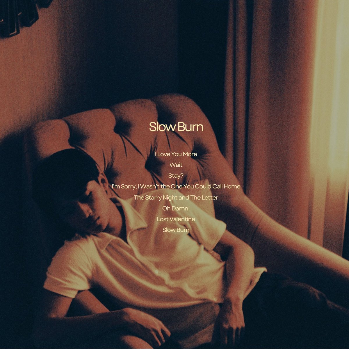 breadbutmakeitf's tweet image. This is the sound of a fire that never roared. My new album, Slow Burn, available now. ❤️‍🔥