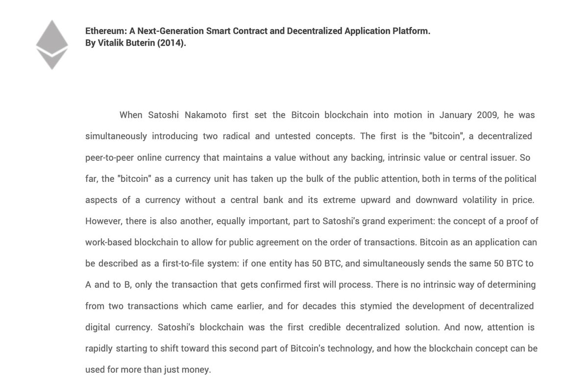 OzakAGI's tweet image. 12 years ago today, the playbook changed forever📜💎

The Ethereum whitepaper dropped and it didn&apos;t just propose a new coin; it gave builders a Turing-complete language - the toolkit to program money itself.

Huge shoutout to @VitalikButerin, the co-founders, and the entire…