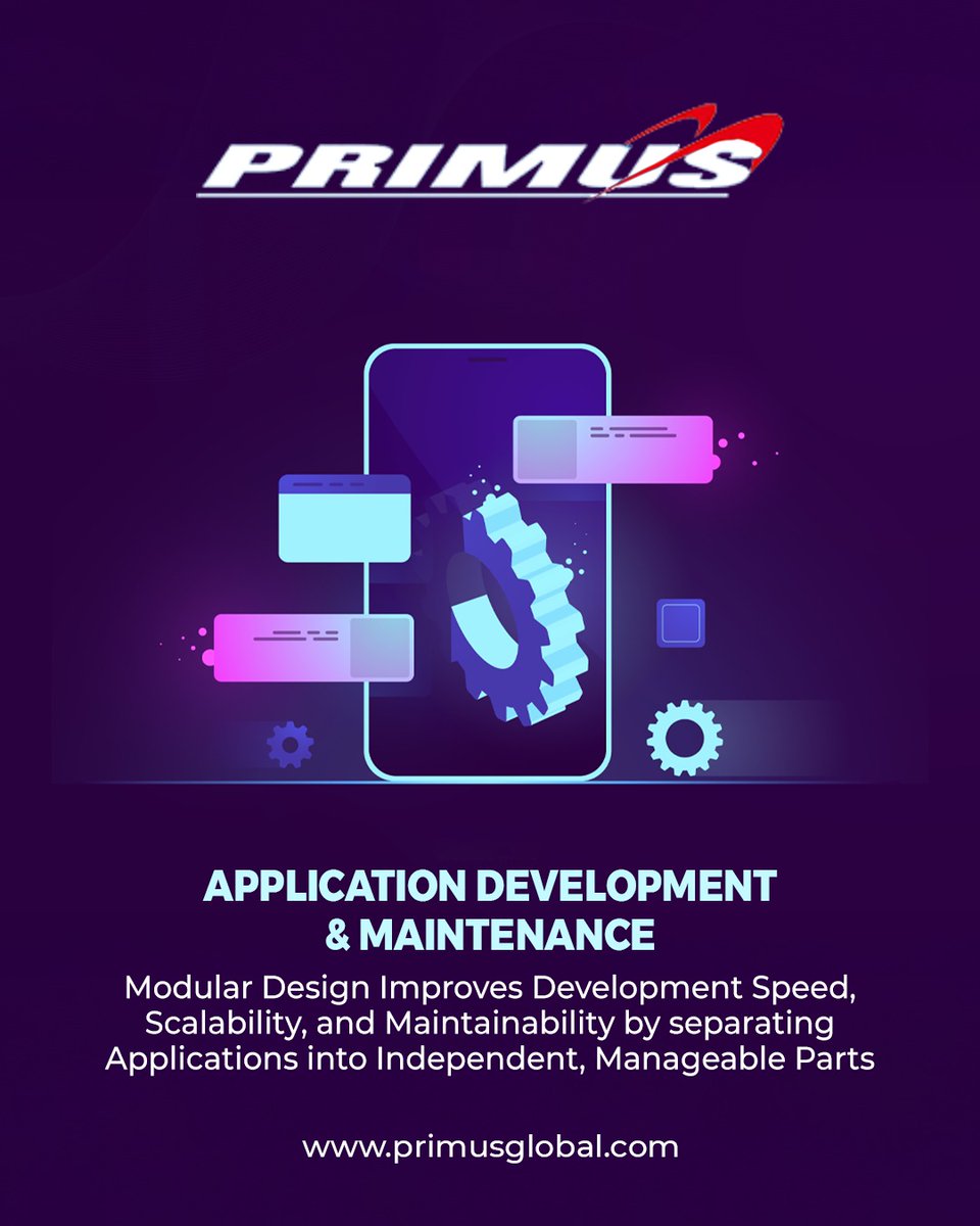 Primus_Services's tweet image. Modular structures reduce complexity in both development and maintenance

They support faster updates and minimize risk during changes

🔗 Learn more: primusglobal.com

#ApplicationDevelopment #SoftwareEngineering #CleanData #BusinessInsights #TechKnowledge