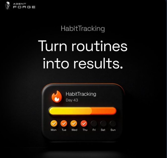 Celina6644's tweet image. HabitTracking on Agent Forge (powered by @AITECHio) helps turn routines into results. Simple prompts, daily progress, no extra noise.

Try it now on Agent Forge and see your progress build day by day.
🔗 agents.aitech.io

#Aitech