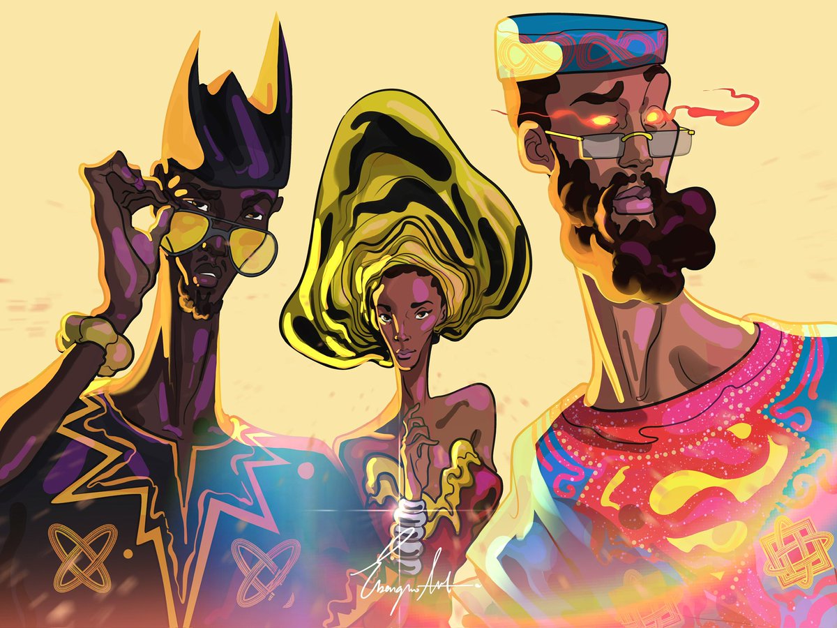 Nigerian version of The Justice League