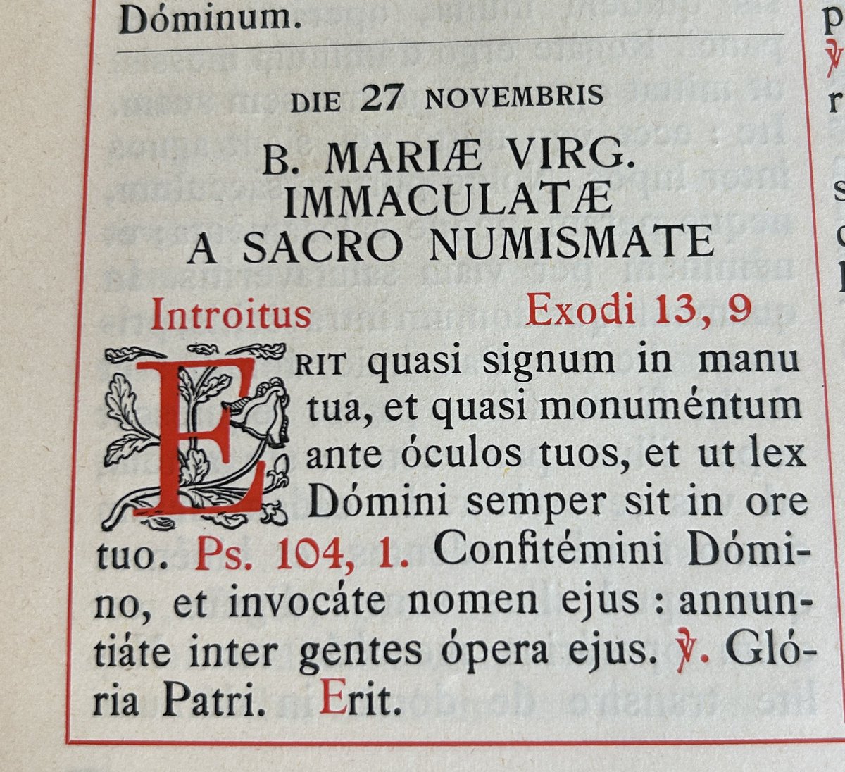 Happy Thanksgiving and Happy Feast of the Miraculous Medal.  (If you have a minute, please say an Ave for my "Miraculous Medal on chains" apostolate.  Got one out last night.)