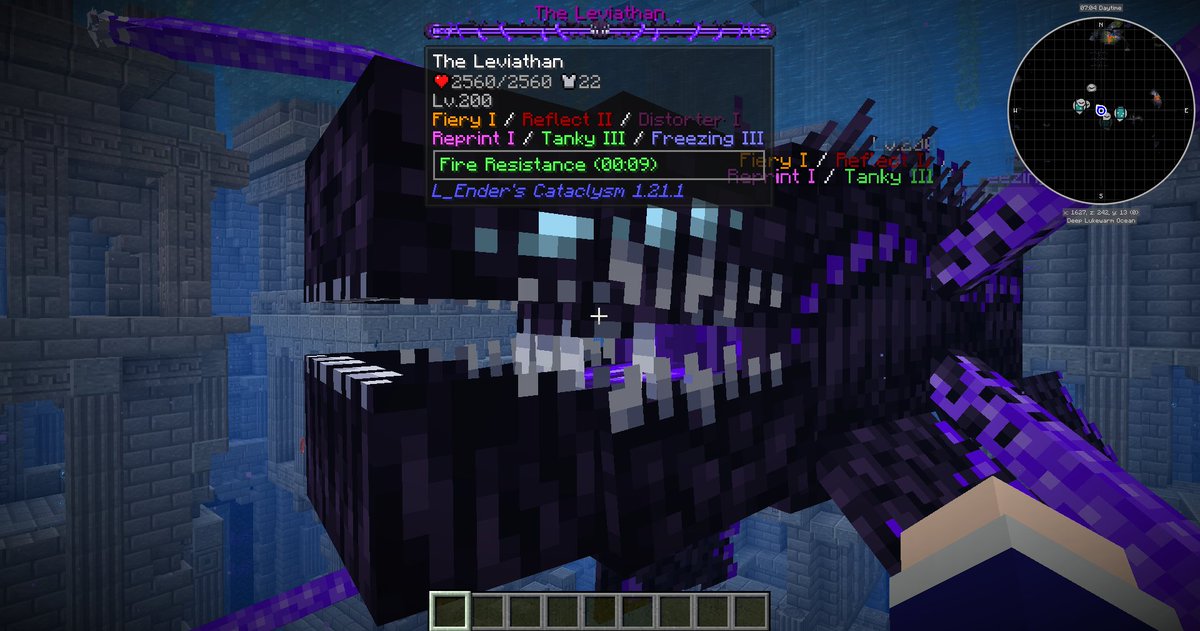 TamakiMiyamae's tweet image. Minecraftでスト鯖が簡単にできるような大型modpackを開発中～

☑冒険要素マシマシ！ダンジョンやボスたくさん！ディメンションも豊富！
☑豊富な武器、魔法、銃器まで　戦闘スタイルは多種多様
☑料理や作物大量追加　農家プレイも◎
☑魔法や歯車工業modで生活を豊かに
☑経済対応　お店を開こう！