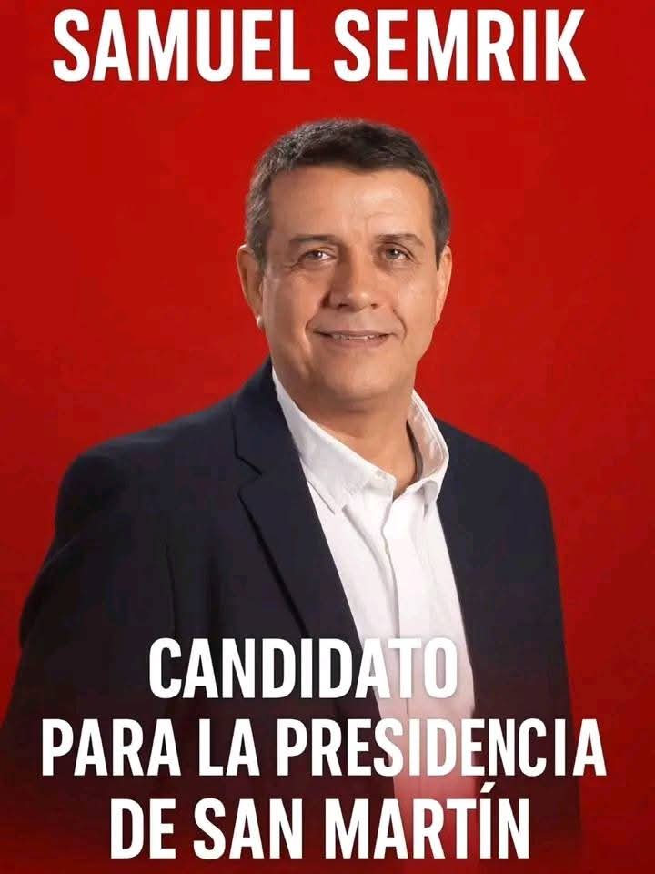 #SanMartínTuc A 3 días de las elecciones, se baja de la candidatura a Presidente el Dr. Samuel Semrik