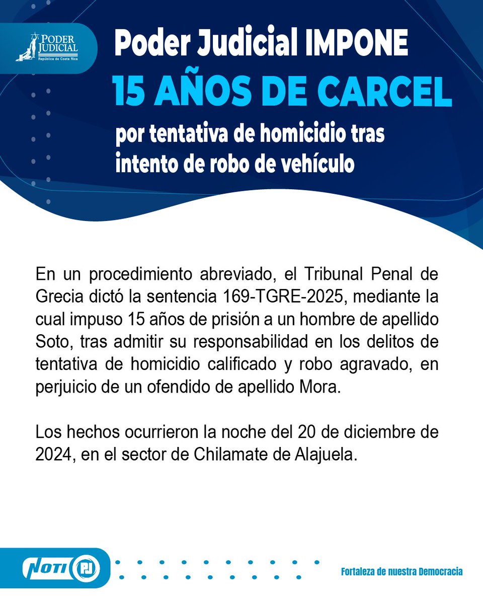 PoderJudicialCR's tweet image. #PJInforma