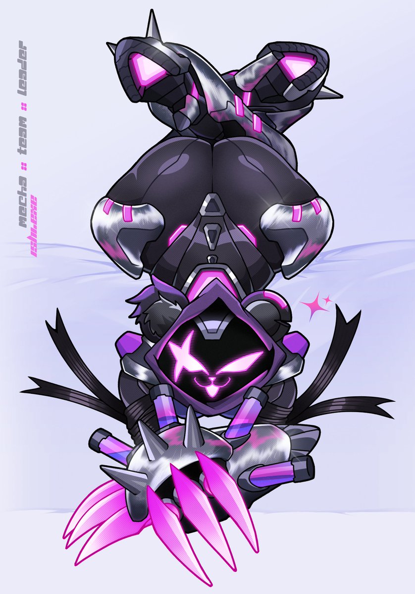 [ mecha :: raven :: team :: leader ] 💜 
looking at you... (alt. background version) 

#Fortnite #RavenTeamLeader