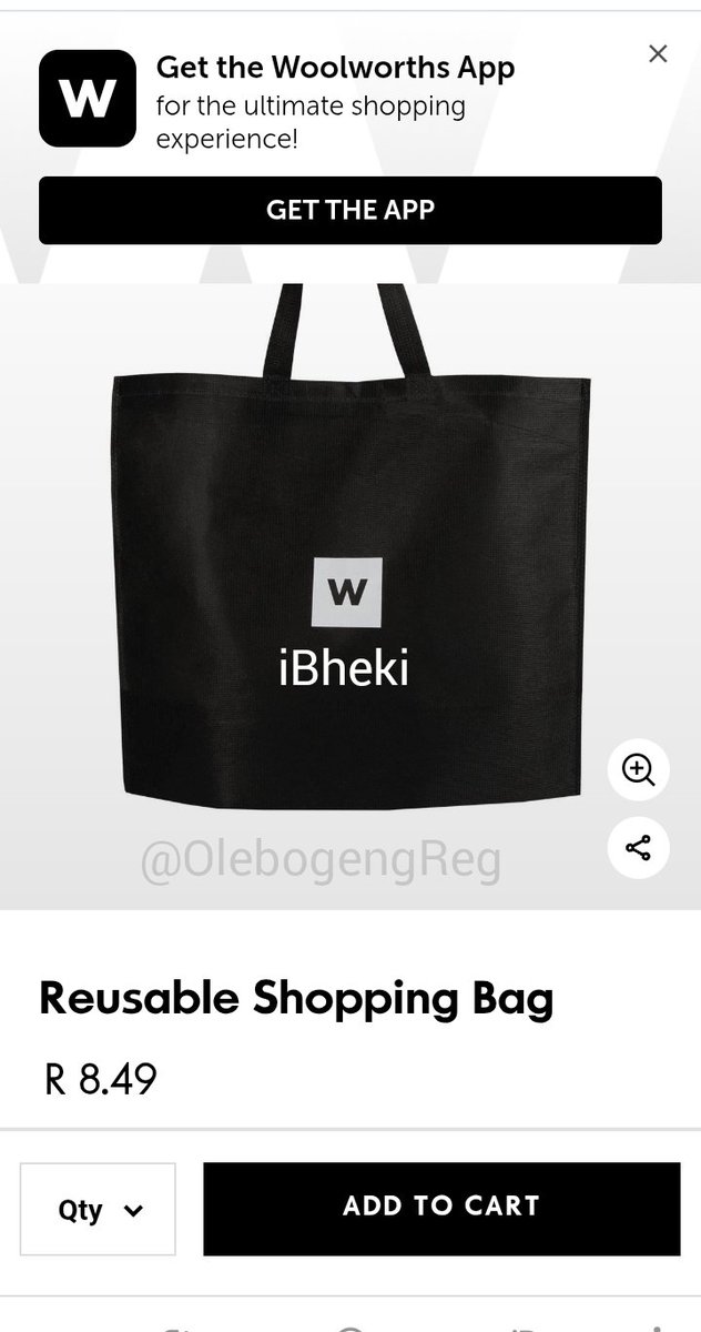 Mojalovee's tweet image. R8.49 at Woolies