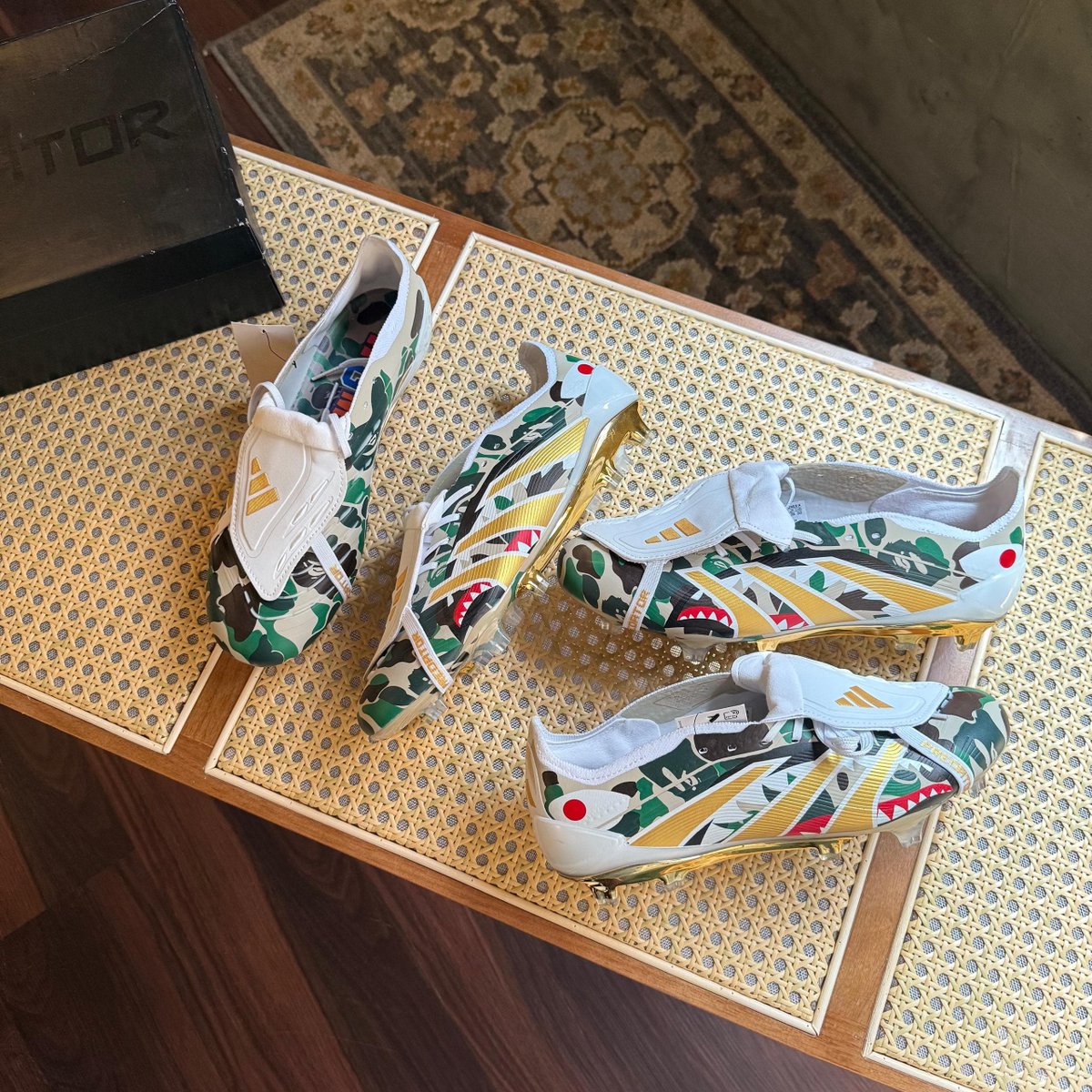 kickssinc's tweet image. Day 17!

THE BATHING APE BAPE FIRM GROUND (FG) X ADIDAS PREDATOR ELITE

Are you copping?🌚