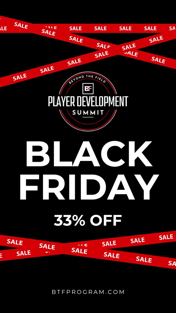 Ed_Jones2's tweet image. 🚨 Black Friday Sale 🚨

The 2026 Player Development Summit is coming to Detroit. For the next 48 hours, grab your ticket for 33 percent off. Lowest price of the year.

Lock in your spot: buy.stripe.com/4gMcN579p7CC2z…

#PlayerDevelopment #26PDSummit