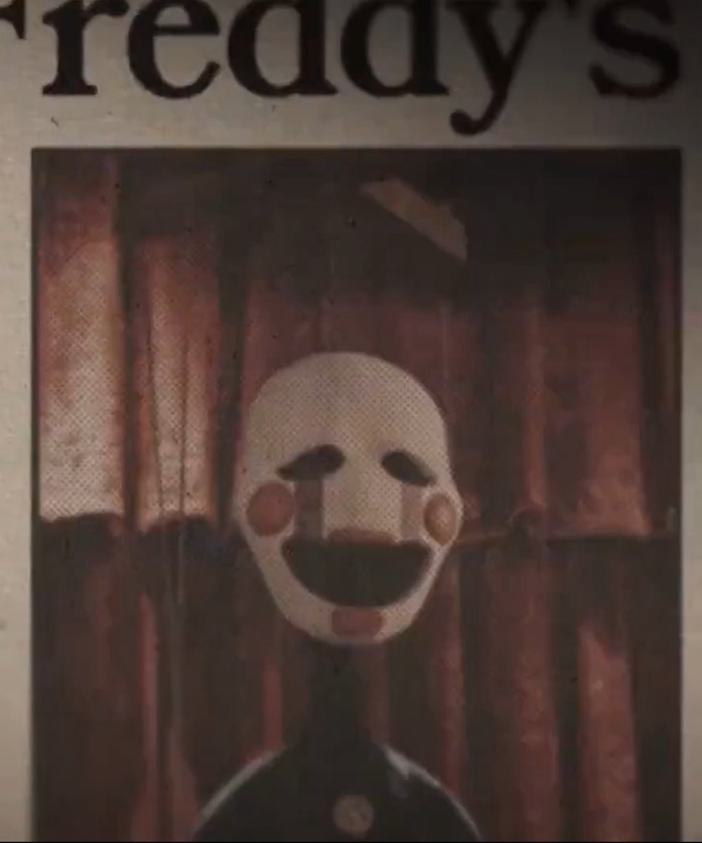 NEW PHOTO OF THE MARIONETTE IN #FNAF2 

#fnaf2movie #fnafmovie