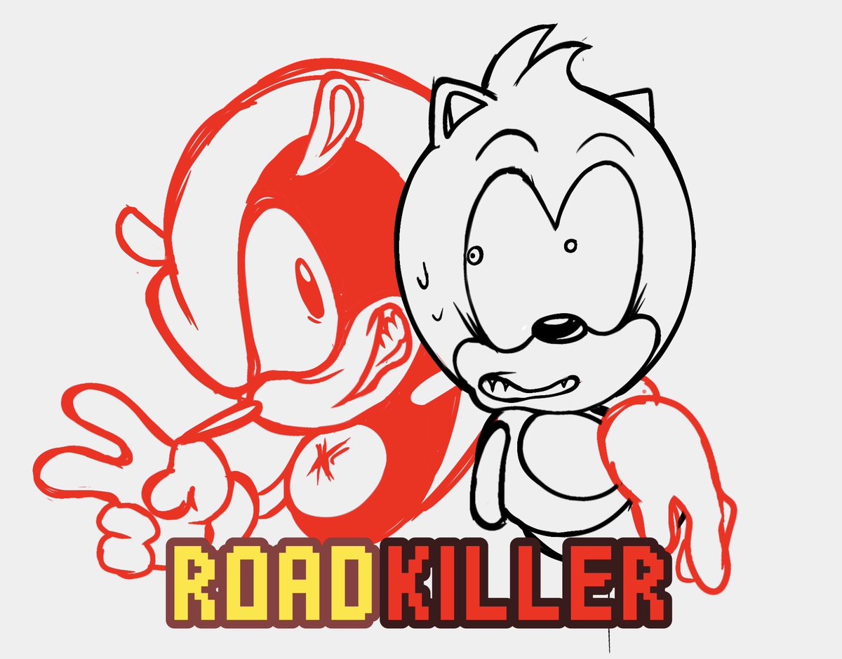 My version of roadkiller art (sketch for now)
