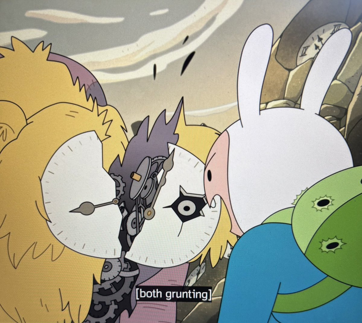 fionna and cake spoilers 

finn literally fighting time in his coma dreams oh he does not have much time left i fear