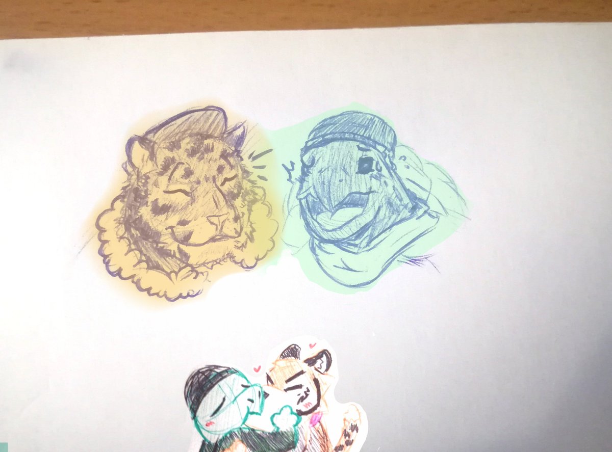 Freddy_fazter's tweet image. Biologically accurate gays! ^^
and tio ig..

#piggy #robloxpiggy #art