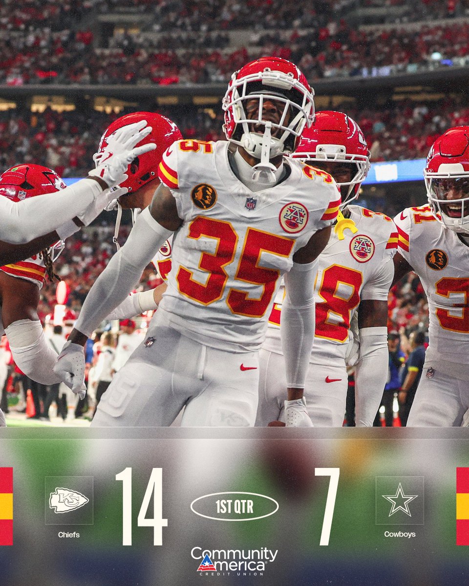 Up after one in Dallas! 