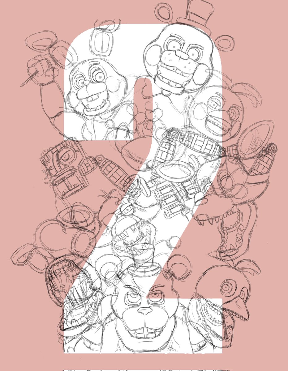 NickSArtist587's tweet image. The gang is all here! Bouta color 🙏🏼