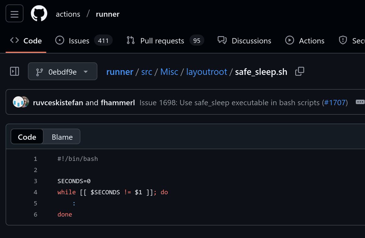 valigo_gg's tweet image. GitHub&apos;s official &quot;safe sleep&quot; script:
&amp;gt;is not safe
&amp;gt;does not even sleep

Microsoft just can&apos;t stop losing