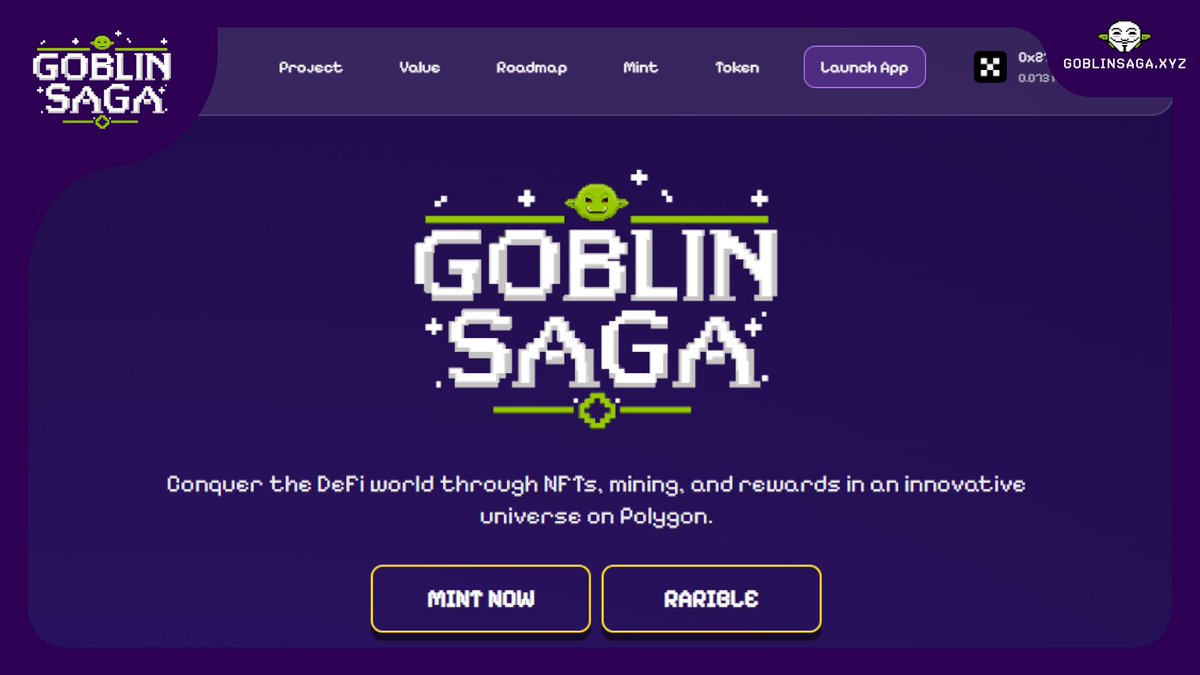 goblinsaga_xyz's tweet image. 🚀 THE NEW ERA OF GOBLIN SAGA IS HERE!

🔥 We’re launching our fully revamped APP with:
⚡ Faster &amp;amp; more stable RPC connections
🎨 A completely improved UI/UX
🧠 Optimized smart-contract logic
⚙️ Smoother and faster performance overall

You can now explore the new experience at:…