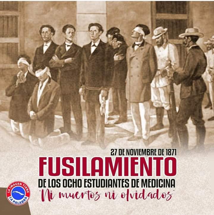 8 vidas inocentes
se perdieron en la historia
8 vidas que en la gloria
renacieron resistentes.
8 seguros valientes
que el odio no respetó
que la ignominia truncó, 
en la flor de la inocencia,
pero más pudo su esencia,
que en el pueblo se quedó.
#NiMuertosNiOlvidados
🇨🇺🇨🇺🇨🇺❤️❤️❤️