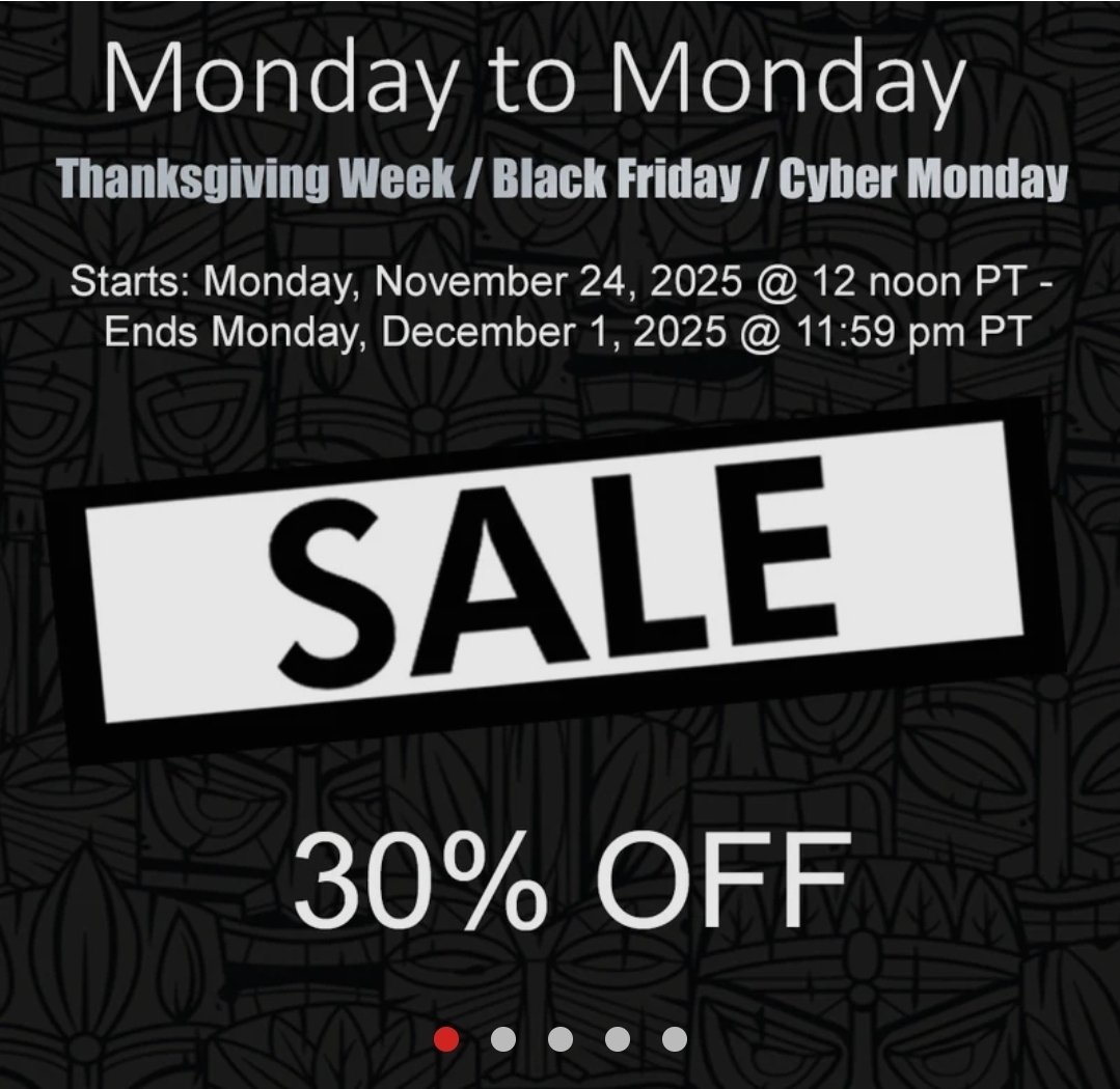 The sale is ON!! 30% OFF!